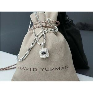 COPY - David Yurman Petite Albion Pendant Necklace with White Topaz & Diamo…